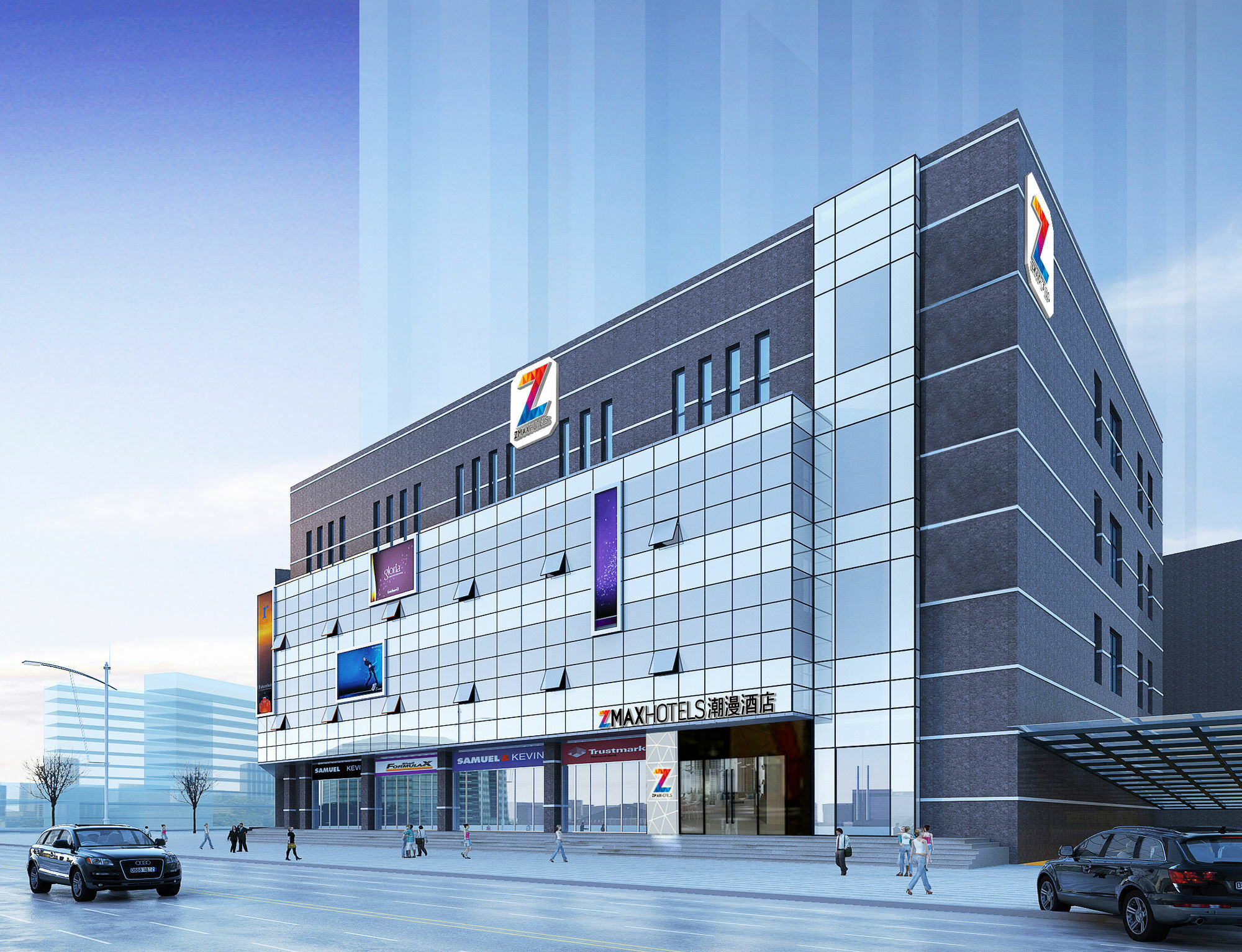 Zhengzhou An Xin Bo Ke Hotel Bagian luar foto
